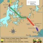 cayuco map Panama canal