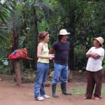 daphne and gama in guaymi village